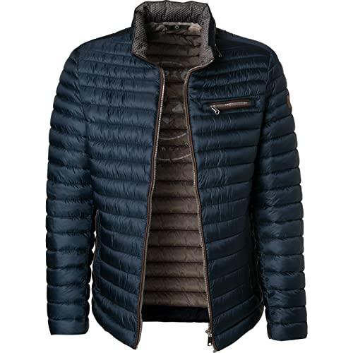 MILESTONE leichte Herren Steppjacke (as3, numeric, numeric_48, regular, regular, Marine) von MILESTONE