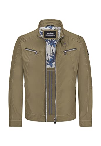 MILESTONE sportive Herren Übergangsjacke (as3, numeric, numeric_50, regular, regular, Hell khaki) von MILESTONE