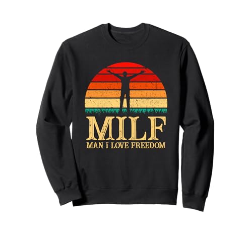 Milf-Man I Love Freedom Lustiges Männer- und Frauenkostüm Sweatshirt Milf-Man I Love Freedom Lustiges Männer- und Frauenkostüm Sweatshirt von MILF-Man I Love Freedom Funny Shirt men and women