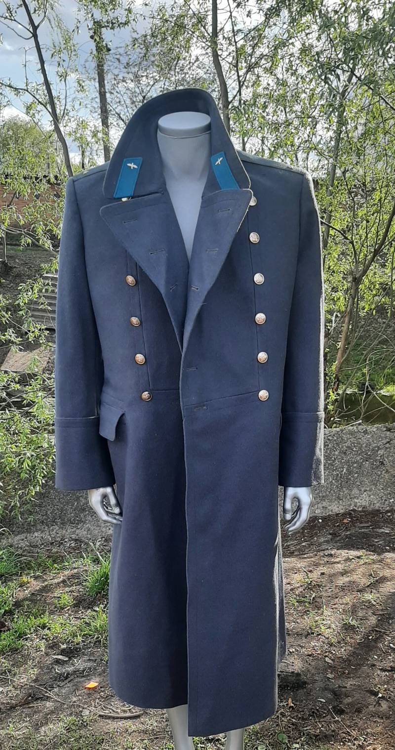 Winterwollmantel Eines Militäroffiziers Für Die Parade Der Luftwaffe Udssr von MILITARYclothesUSSR