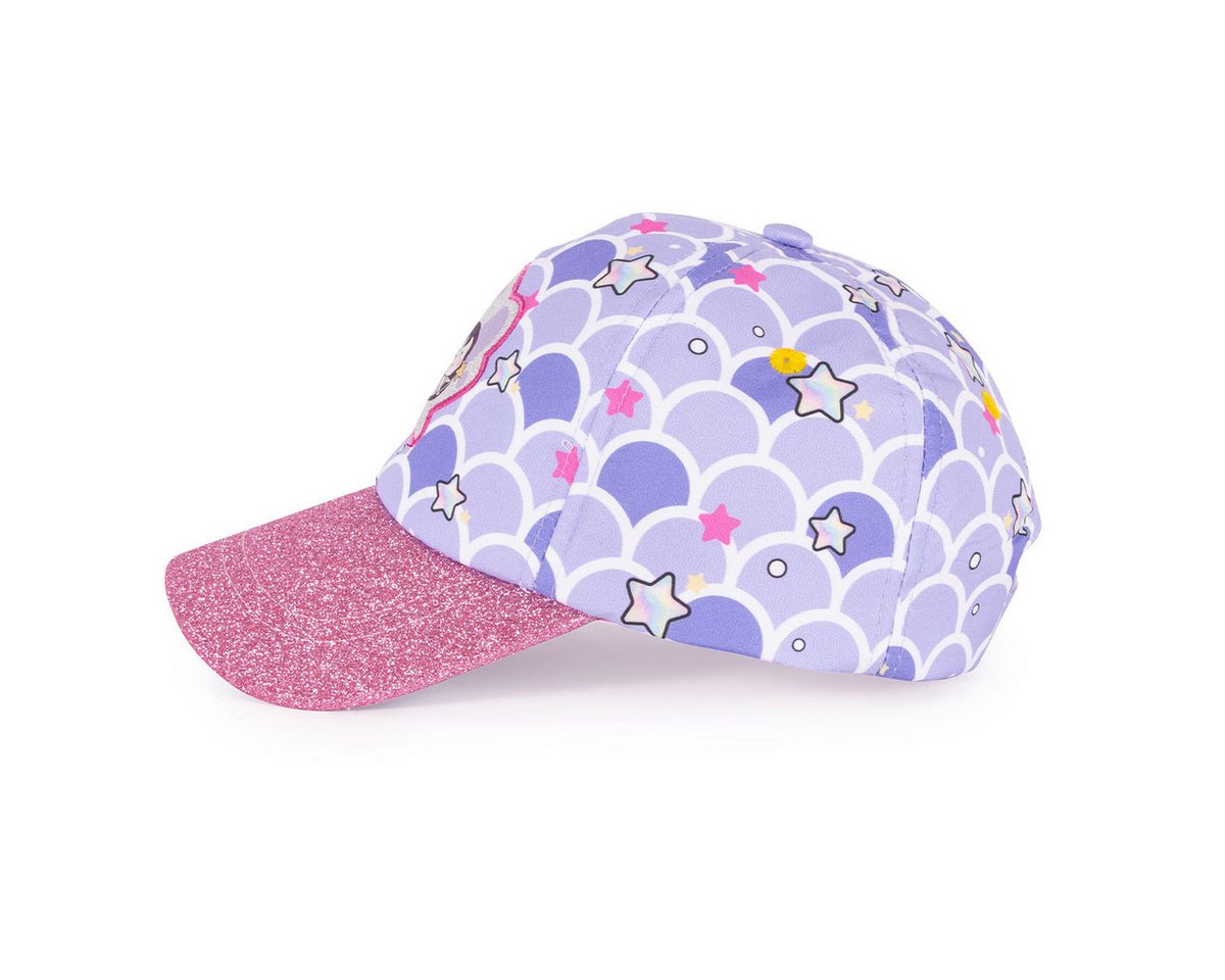 MILK&MOO Sonnenhut Milk&Moo Kleine Meerjungfrau Glitzer Kinderhut,Pink &Blau, Verstellbar (1-St) von MILK&MOO
