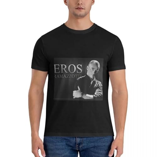 Eros-Ramazzotti-Album-T-Shirt-Vintage-Clothes-Graphics-t-Shirt Black L von MILKGROUND