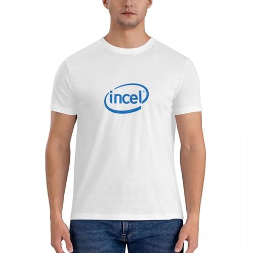 INCEL-Inside-Active-T-Shirt-Mens-Clothing-Oversized-t-Shirt-Funny-t-Shirts-for-Men White L von MILKGROUND