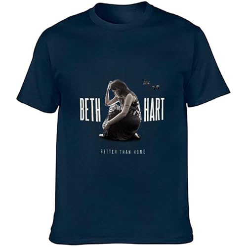 OR Beth Hart World Tour Concerts Short-Sleeved T-Shirt Navy L von MILKGROUND