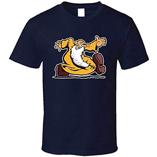 Underground Comics R Crumb Mr Natural T Shirt Navy XL von MILKGROUND