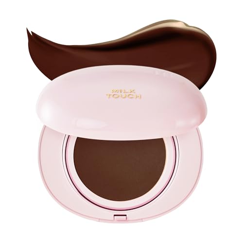 MILKTOUCH Milktouch Milky Glow Cushion Make Up Foundation zum Befüllen zu Weihnachten Viral Korean Cushion Crystal Skin - Rostfrei Langlebig Anti-Falten Feuchtigkeitsspendend von MILKTOUCH