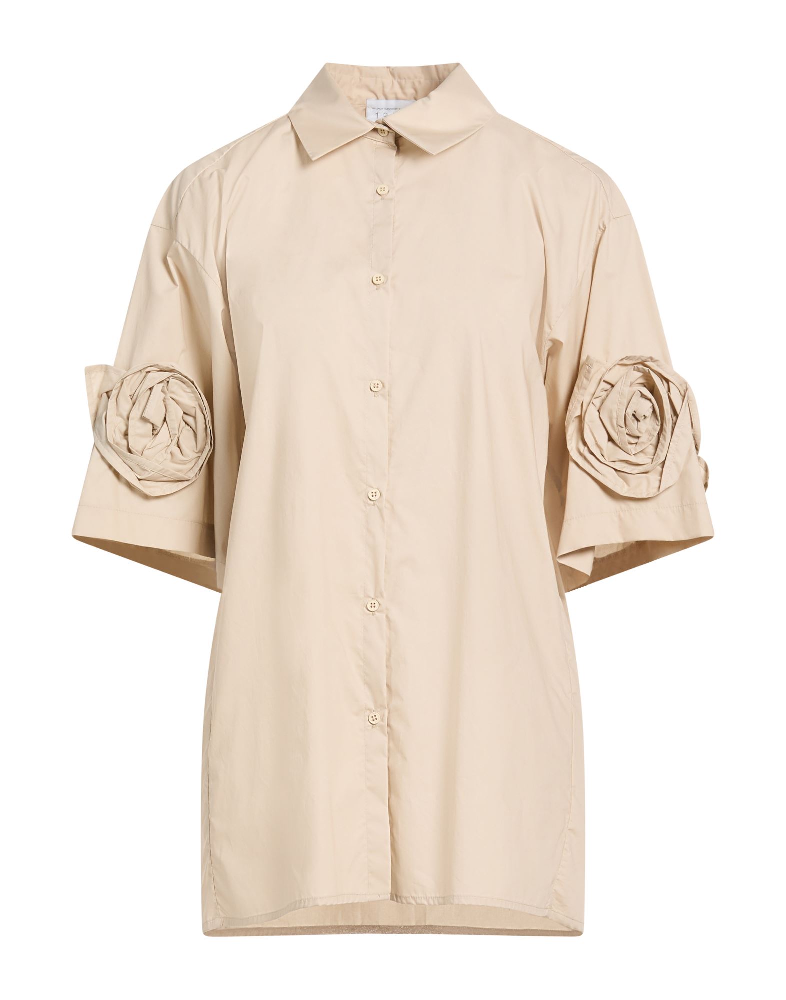 MILLENOVECENTOSETTANTOTTO Hemd Damen Beige von MILLENOVECENTOSETTANTOTTO
