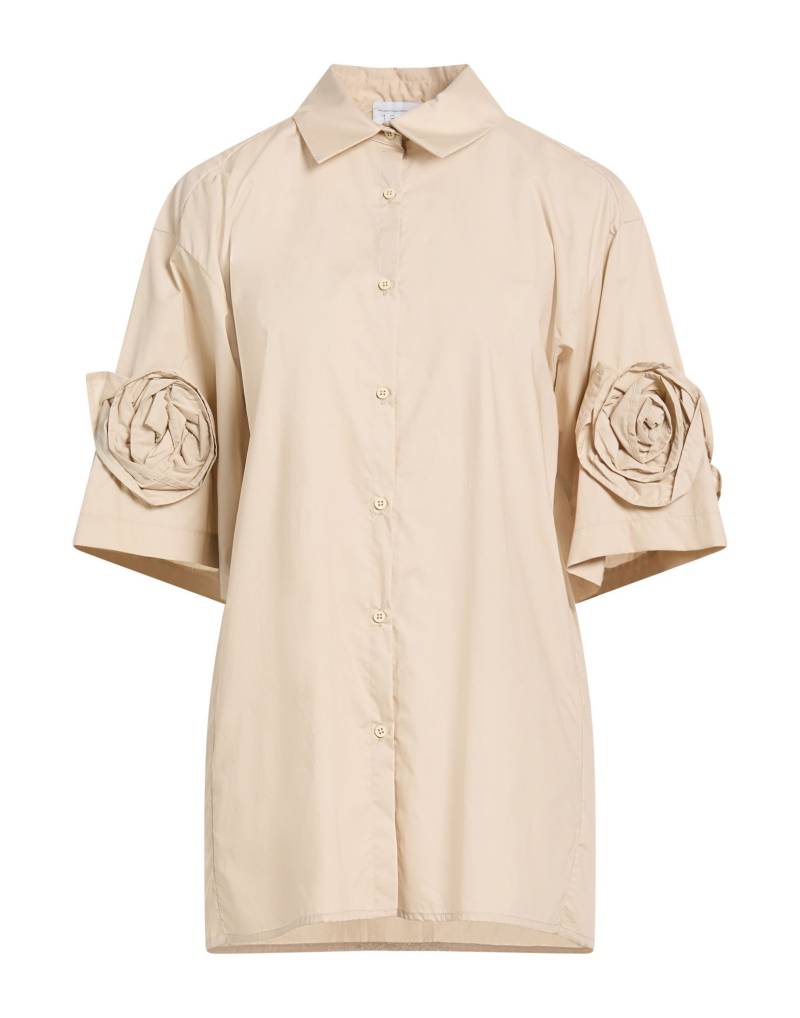 MILLENOVECENTOSETTANTOTTO Hemd Damen Beige von MILLENOVECENTOSETTANTOTTO
