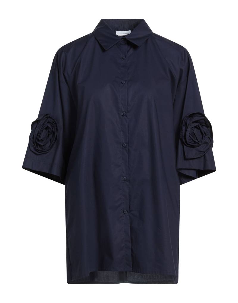 MILLENOVECENTOSETTANTOTTO Hemd Damen Marineblau von MILLENOVECENTOSETTANTOTTO