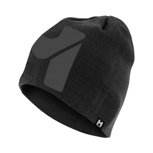 MILLET Unisex Logo Beanie-Mütze, grau, One Size von MILLET