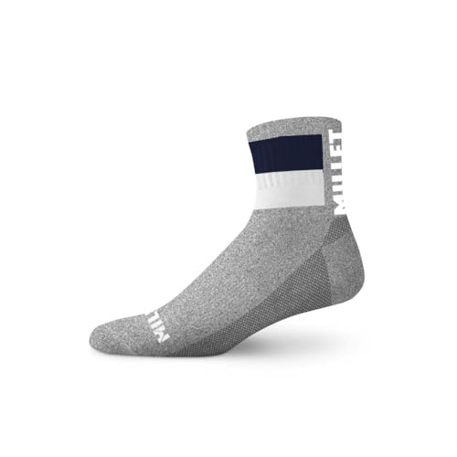 MILLET Unisex Seneca Quarter Socks Wandersocken, Grau Neues Logo, 43 von MILLET