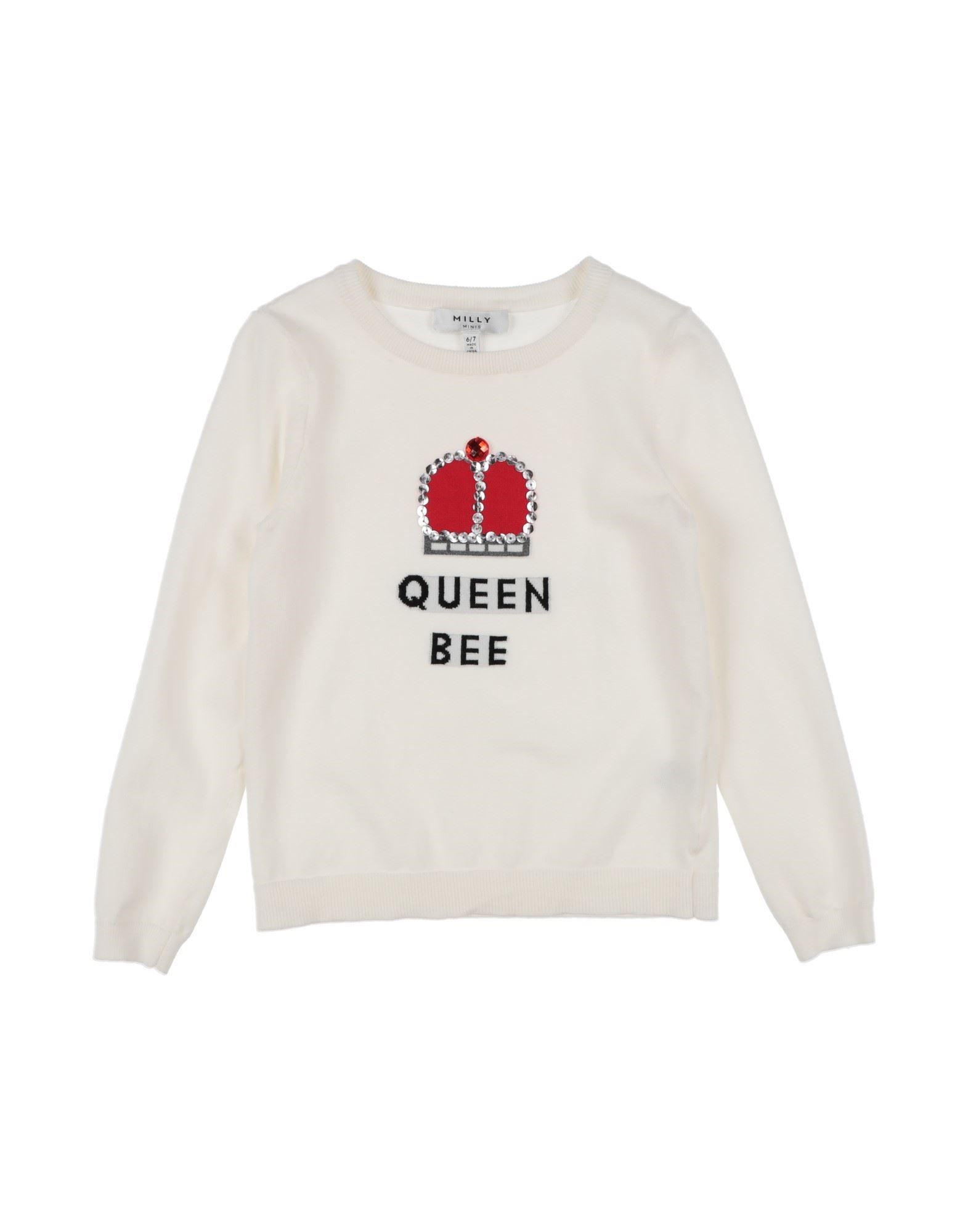 MILLY Pullover Kinder Cremeweiß von MILLY