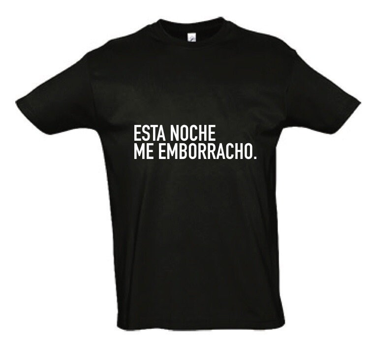 Tango T-Shirt "Esta Noche Me Emborracho" - Zahnrad Para Milonguear Herren." von MILONGEAR