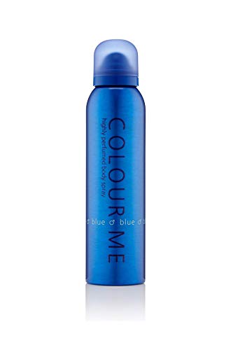 COLOUR ME Blue 150ml Body Spray Perfume for Men. Luxury Fragrance - Mens Aftershave, Long Lasting Fragrance for Men by Milton-Lloyd von COLOUR ME