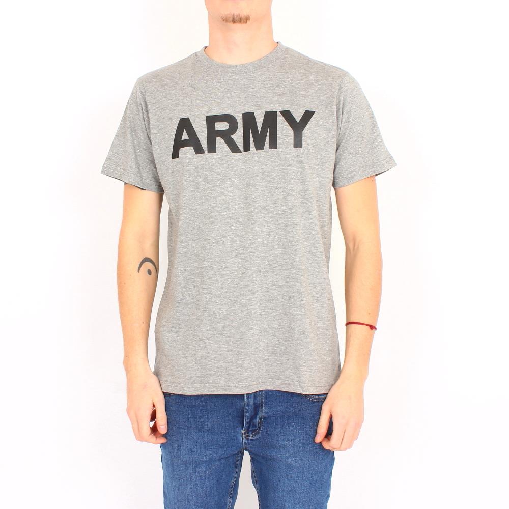 T-Shirt 'Army' Größe: M Farbe: grey/black T-Shirt 'Army' Größe: M Farbe: grey/black von MILTEC