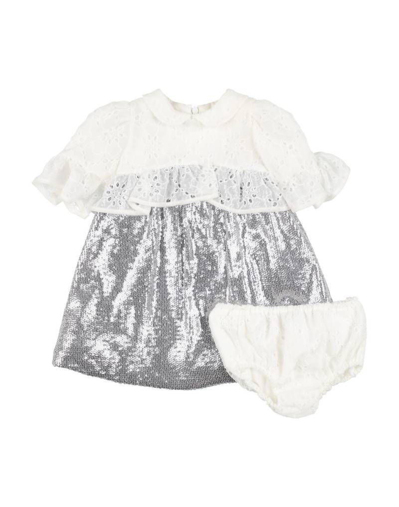 MIMISOL Babykleid Kinder Silber von MIMISOL