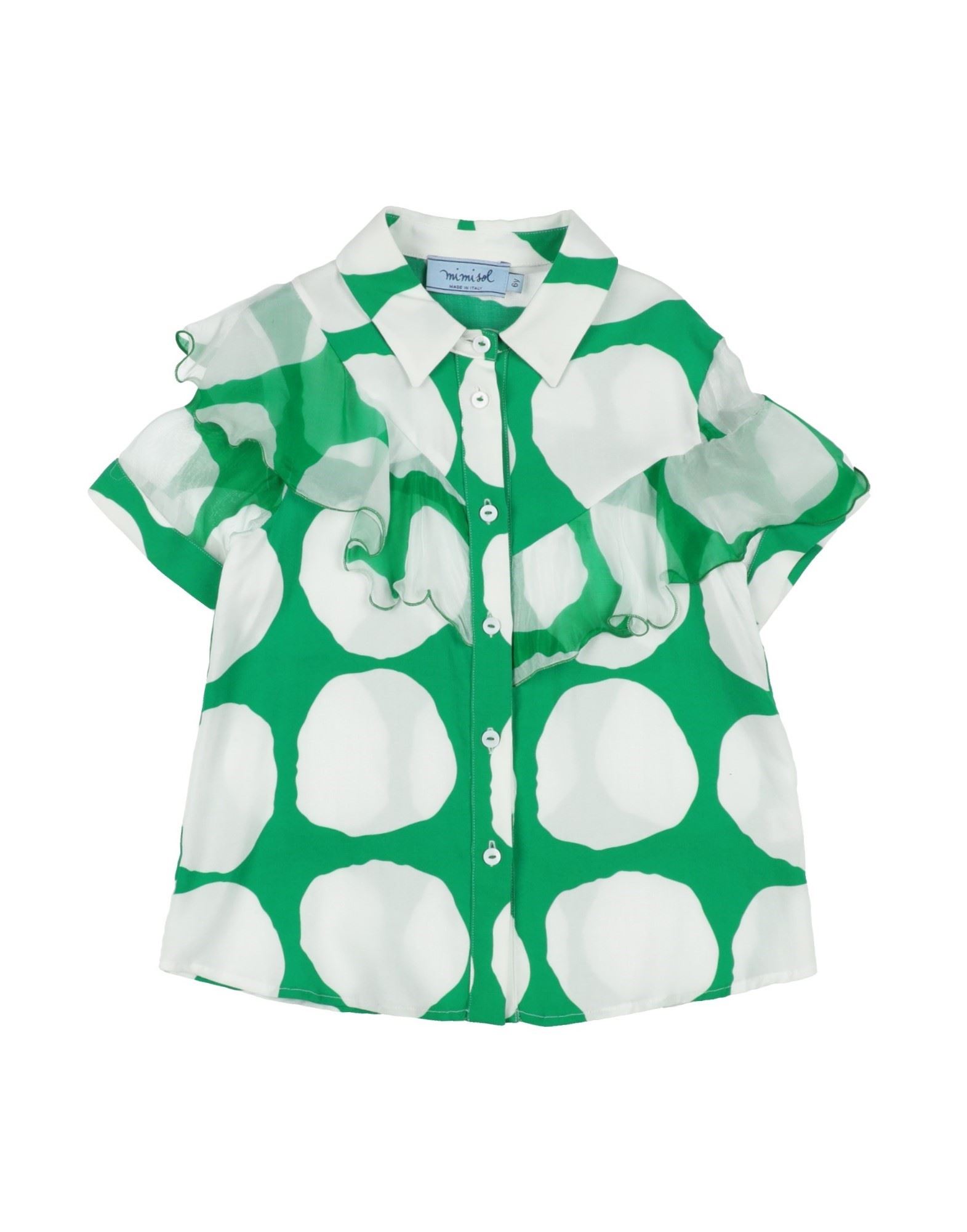MIMISOL Hemd Kinder Grün von MIMISOL