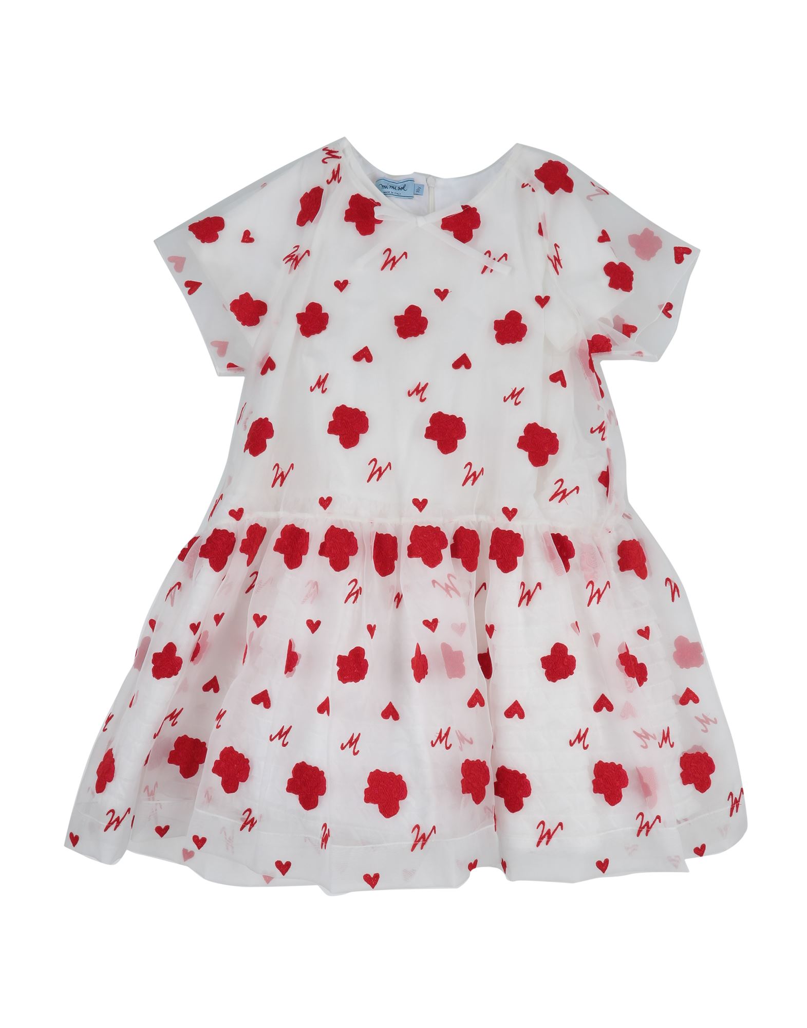 MIMISOL Kinderkleid Kinder Weiß von MIMISOL