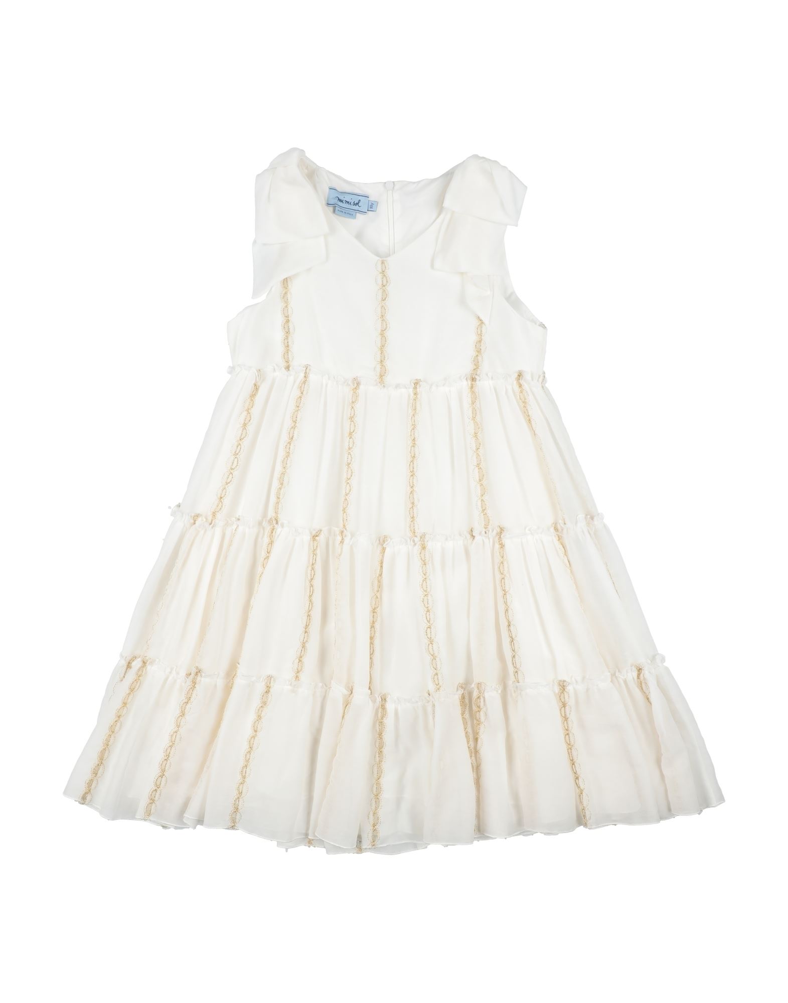 MIMISOL Kinderkleid Kinder Weiß von MIMISOL