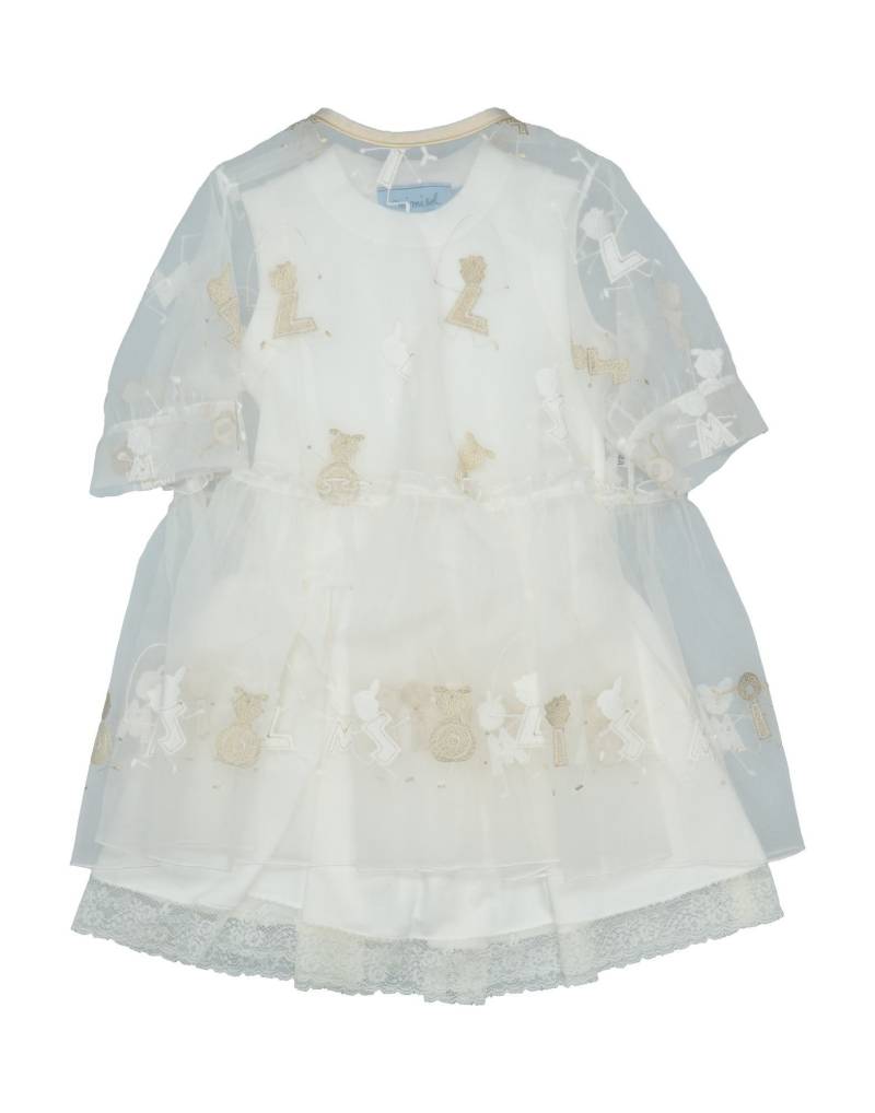 MIMISOL Kinderkleid Kinder Weiß von MIMISOL