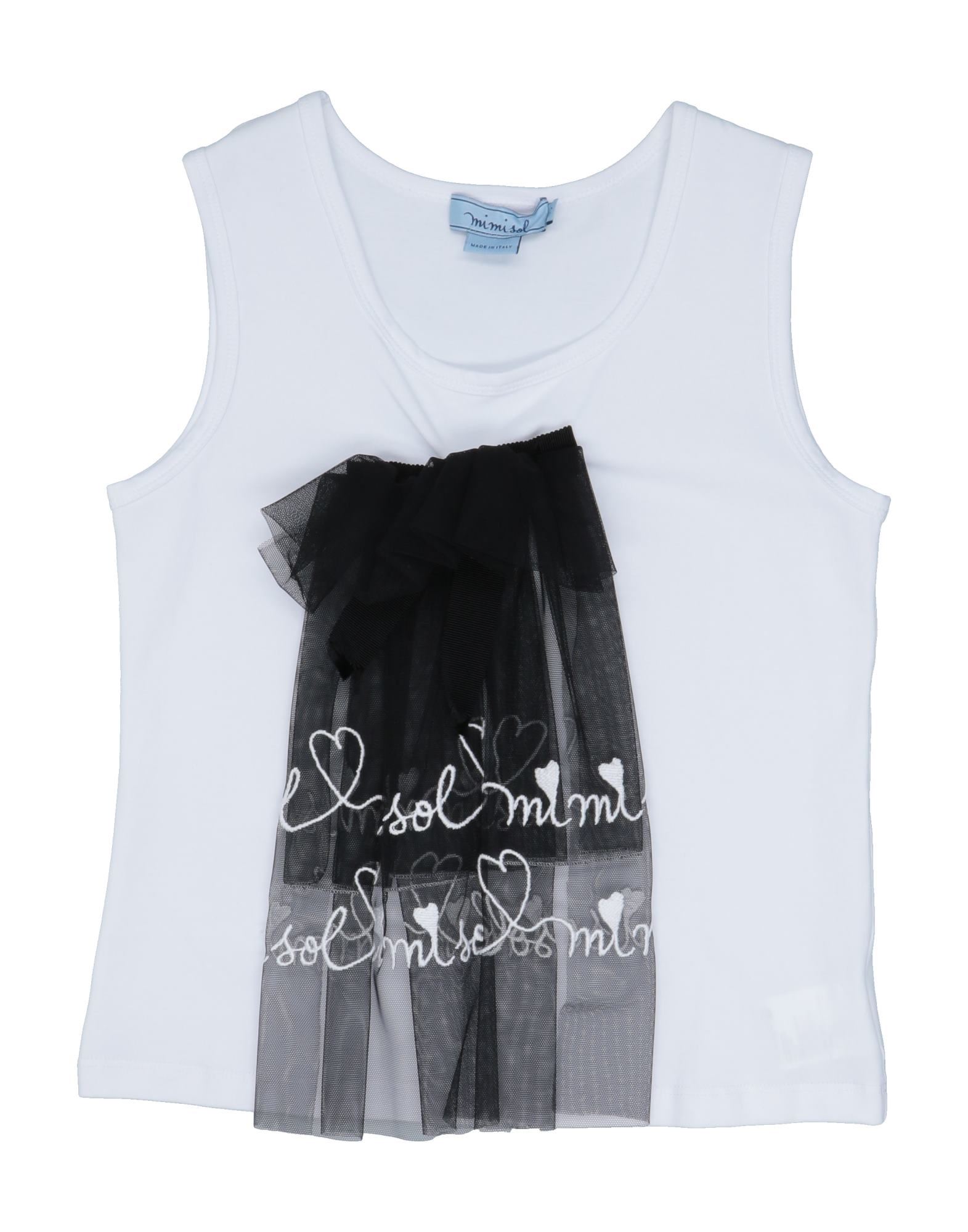 MIMISOL T-shirts Kinder Weiß von MIMISOL