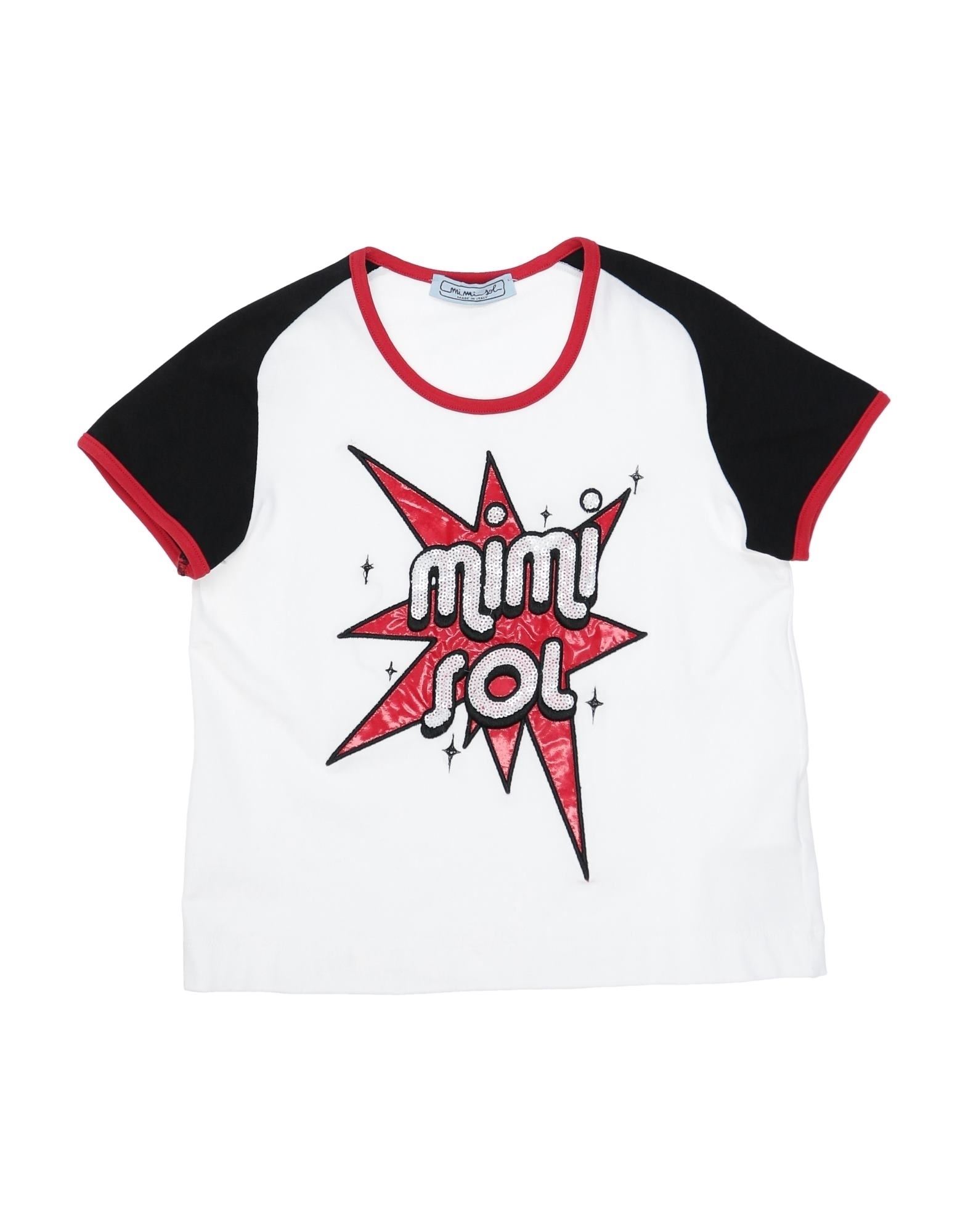 MIMISOL T-shirts Kinder Weiß von MIMISOL