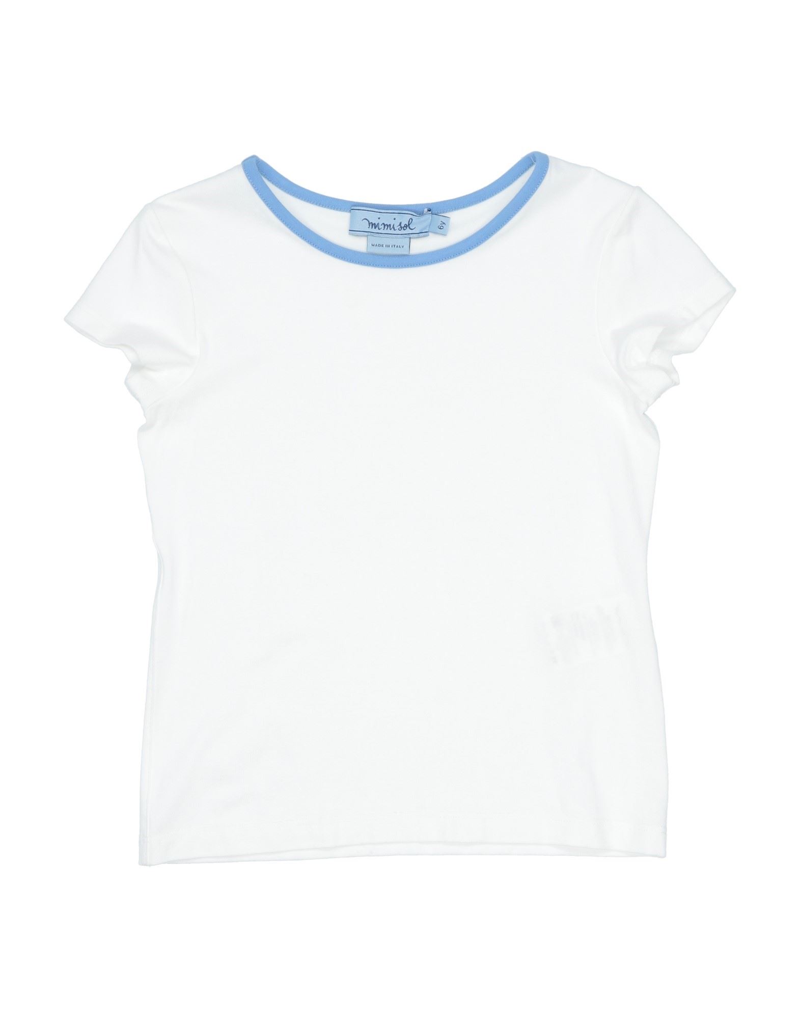 MIMISOL T-shirts Kinder Weiß von MIMISOL