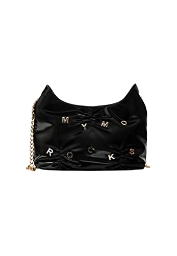 MIMO Women's Schultertasche, SCHWARZ von MIMO