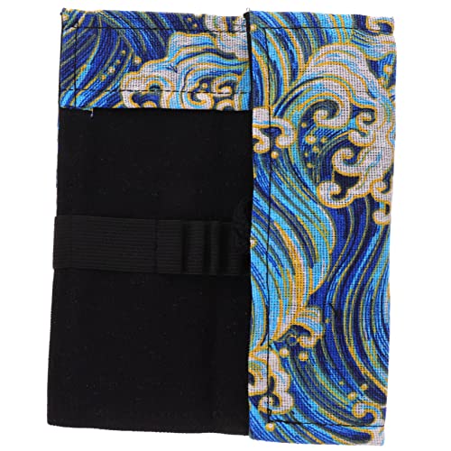 MINAOLULUS Space Saving Pencil Roll up Bag Japanischer Stil Stifte Organizer Mit Fächern Langlebig Für Buntstifte Und Zeichenbedarf von MINAOLULUS
