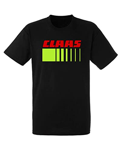 Claas Logo Unisex T-Shirt Tractor Farming Enthusiast Combine Harvester Dri Black Size 3XL Claas Logo Unisex T-Shirt Tractor Farming Enthusiast Combine Harvester Dri Black Size 3XL von MINGLING