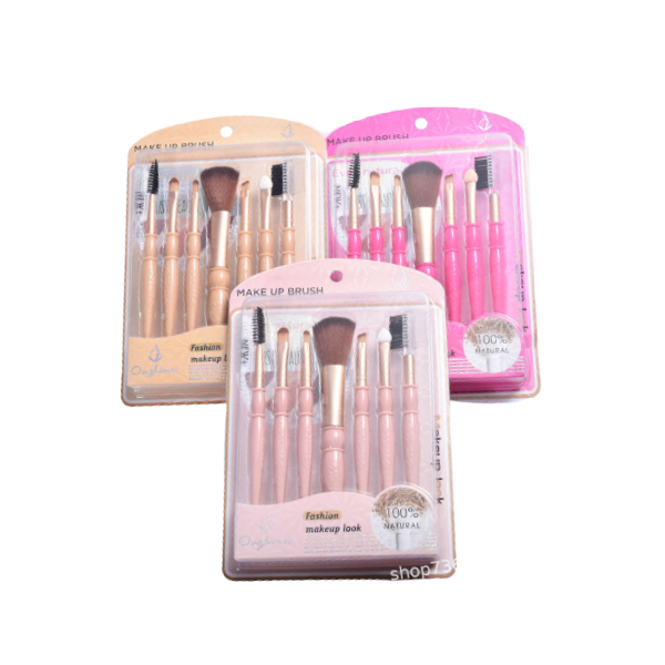 MINGXIER - Fashion Makeup Brush - 7pcs (Random Colour) - 1 set von MINGXIER