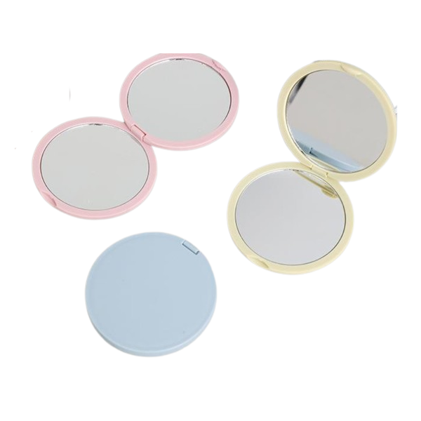 MINGXIER - Round Pocket Mirror (Random Colour) - 1 stück von MINGXIER