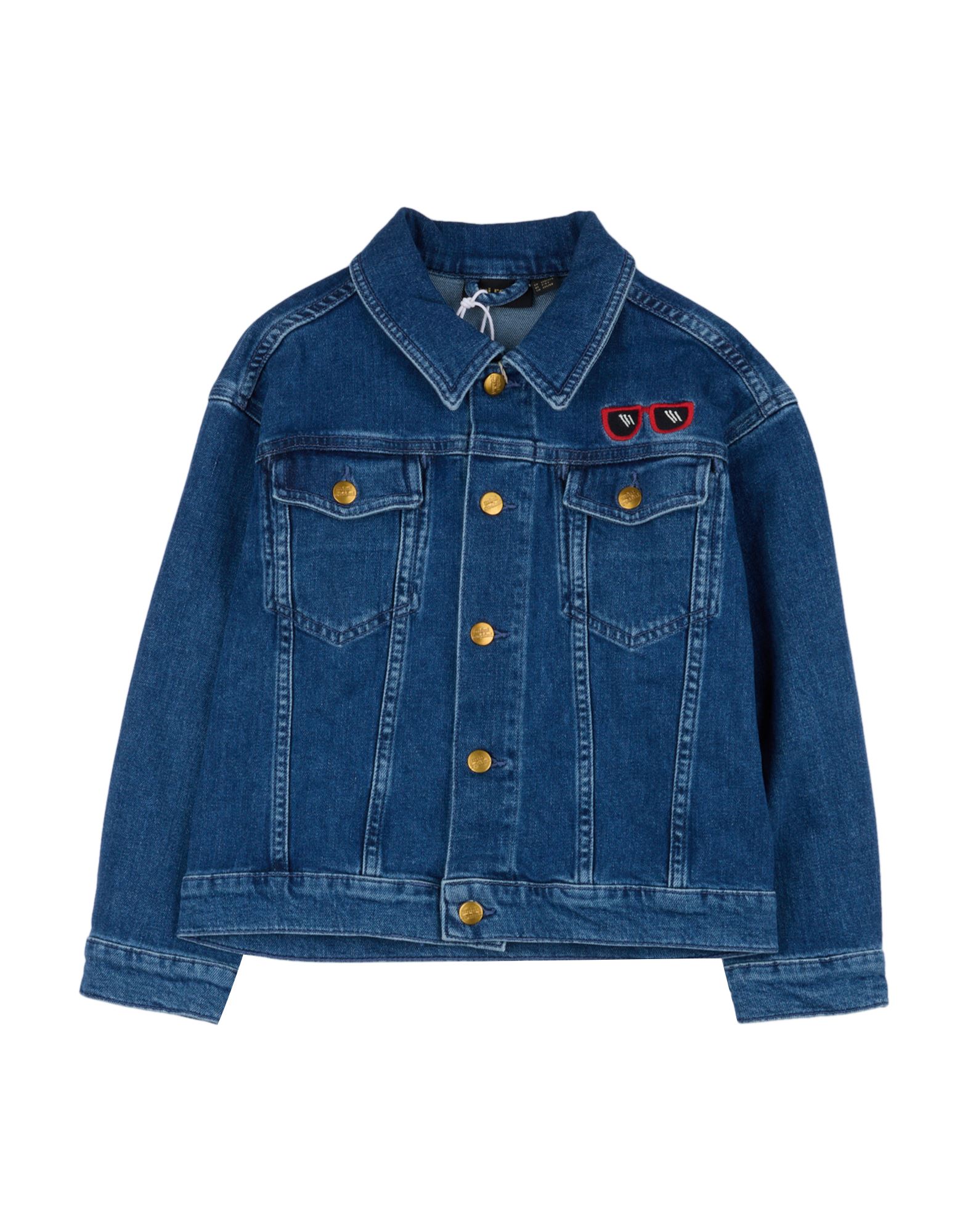 MINI RODINI Jeansjacke/-mantel Kinder Blau von MINI RODINI