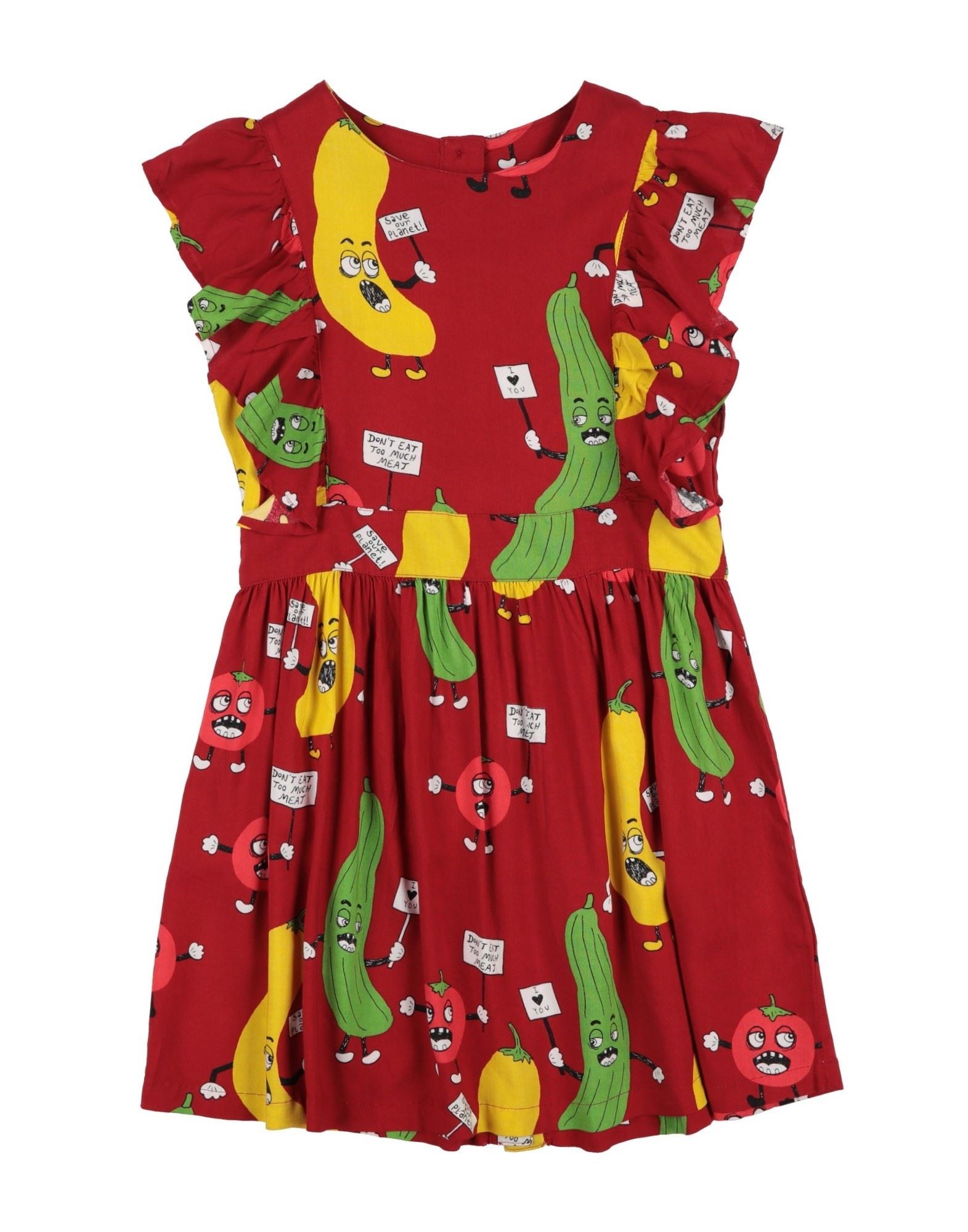 MINI RODINI Kinderkleid Kinder Rot von MINI RODINI