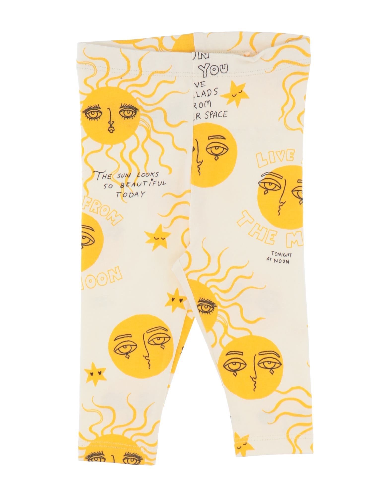 MINI RODINI Leggings Kinder Elfenbein von MINI RODINI