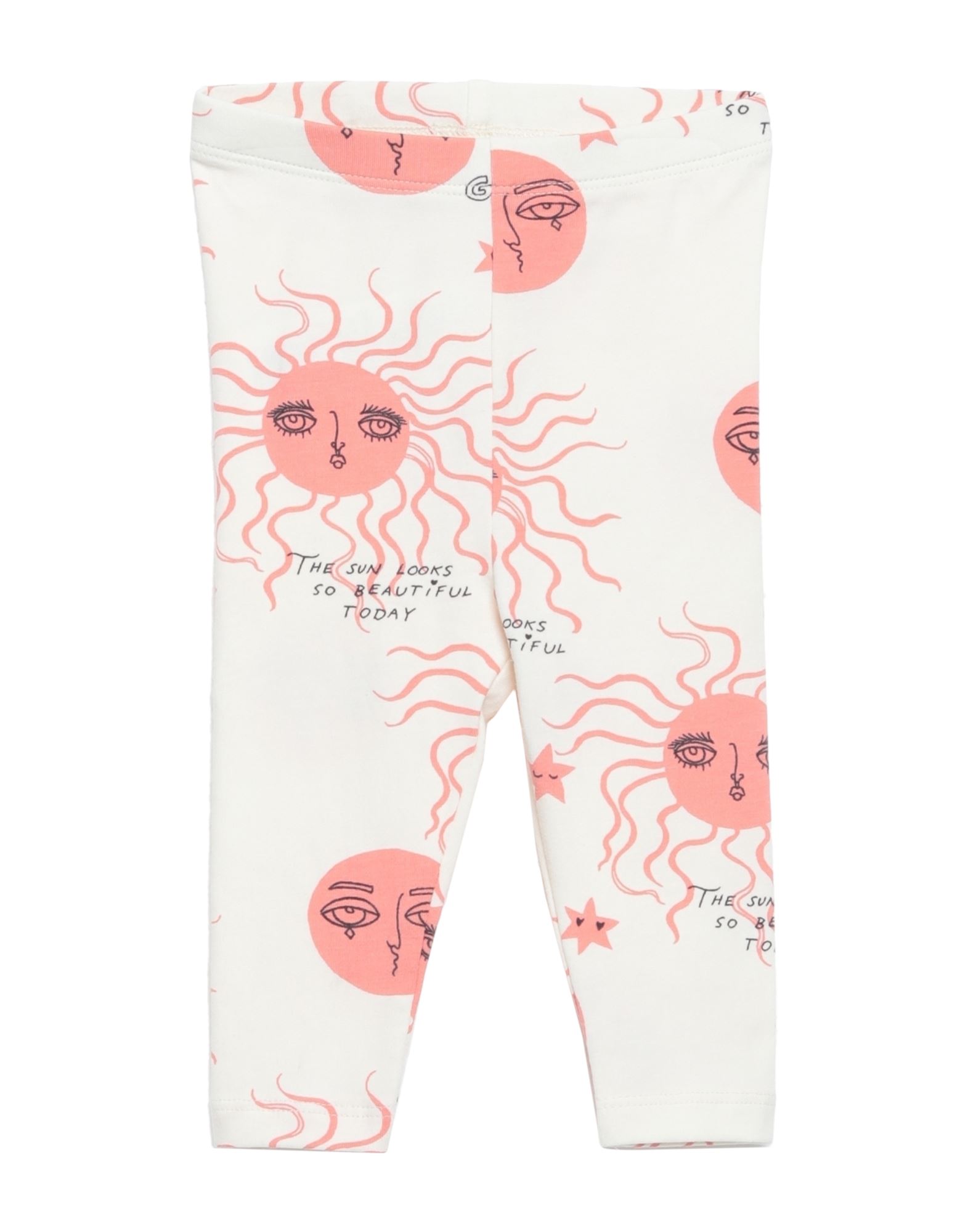 MINI RODINI Leggings Kinder Elfenbein von MINI RODINI