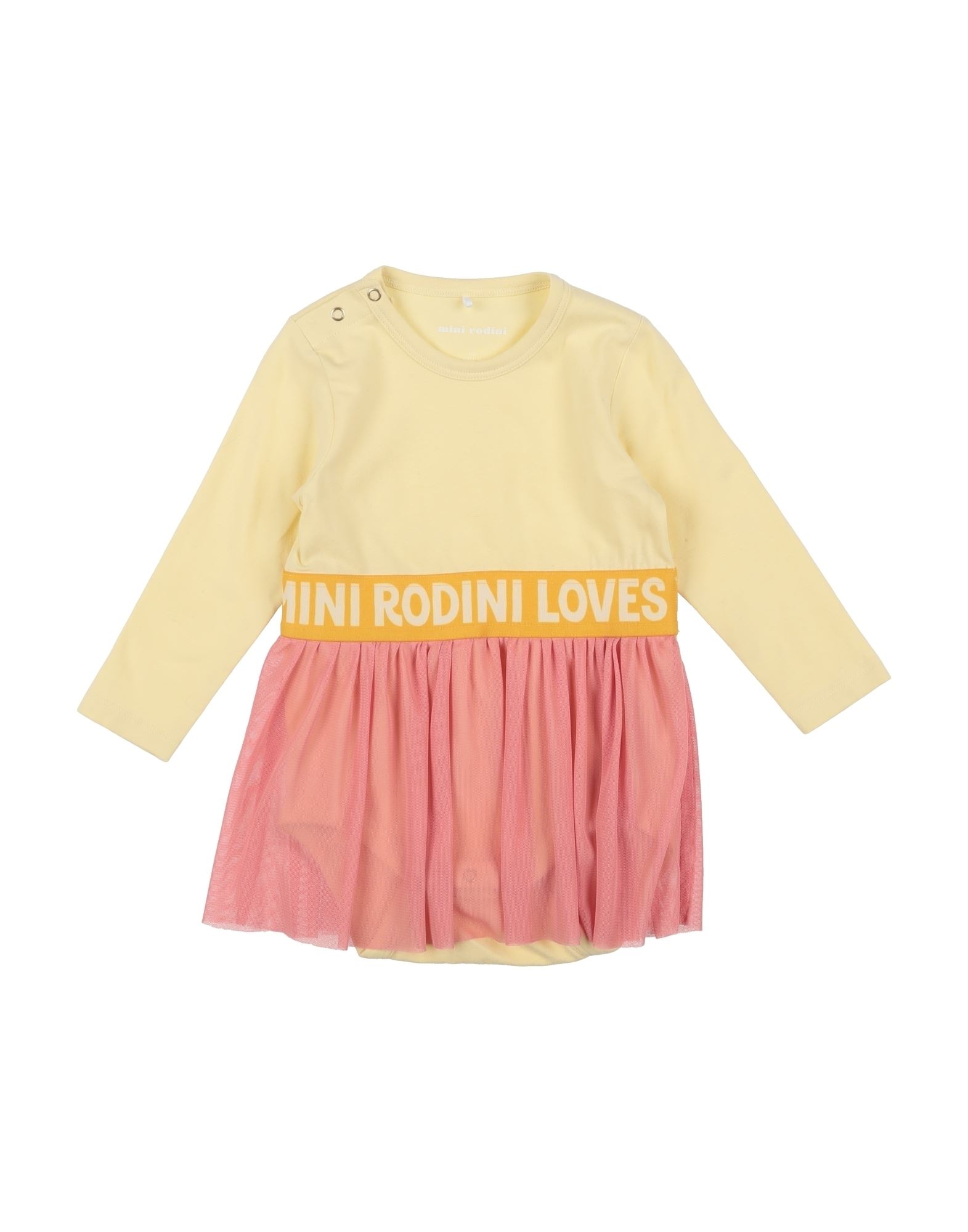 MINI RODINI Strampelanzug Kinder Gelb von MINI RODINI