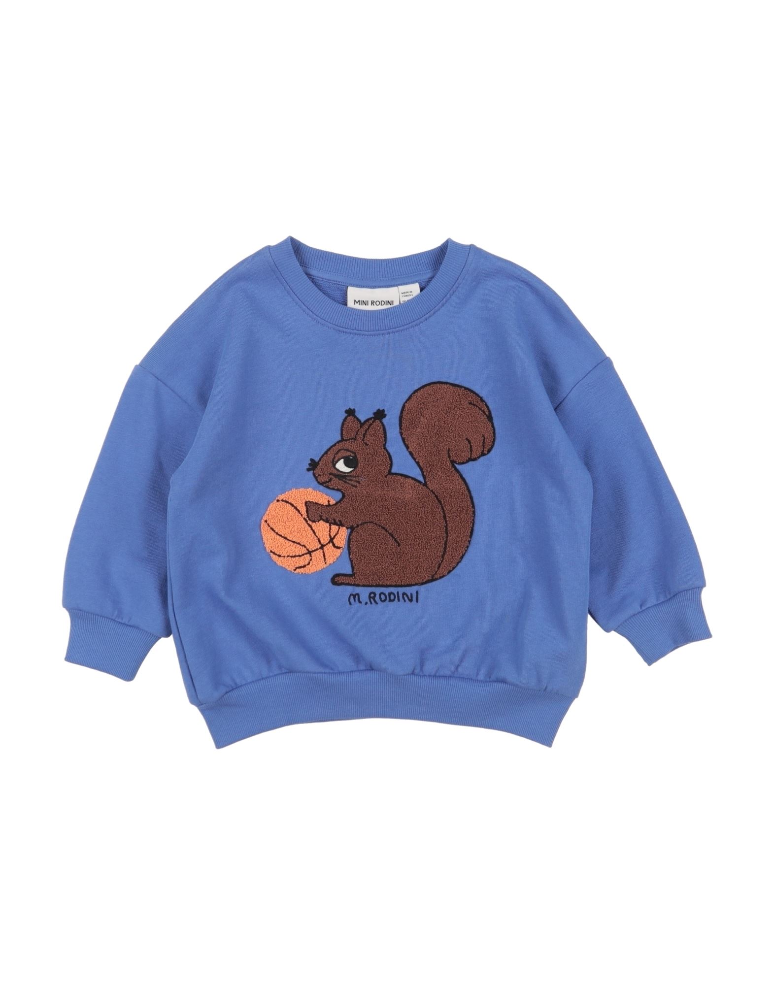 MINI RODINI Sweatshirt Kinder Azurblau von MINI RODINI