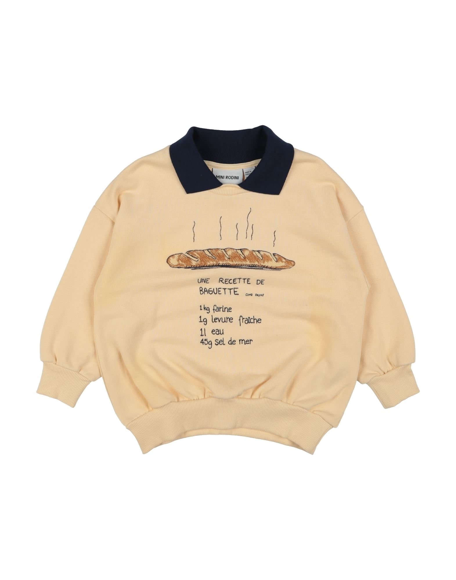 MINI RODINI Sweatshirt Kinder Hellgelb von MINI RODINI