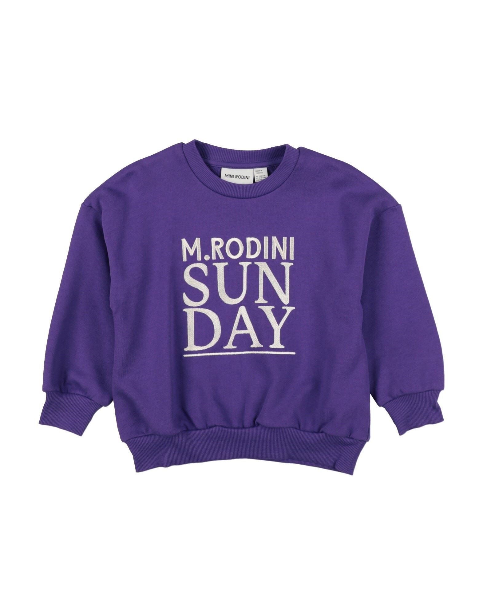 MINI RODINI Sweatshirt Kinder Violett von MINI RODINI