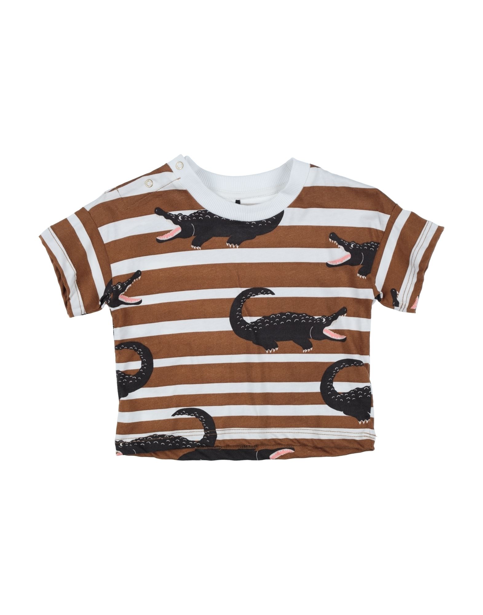 MINI RODINI T-shirts Kinder Braun von MINI RODINI