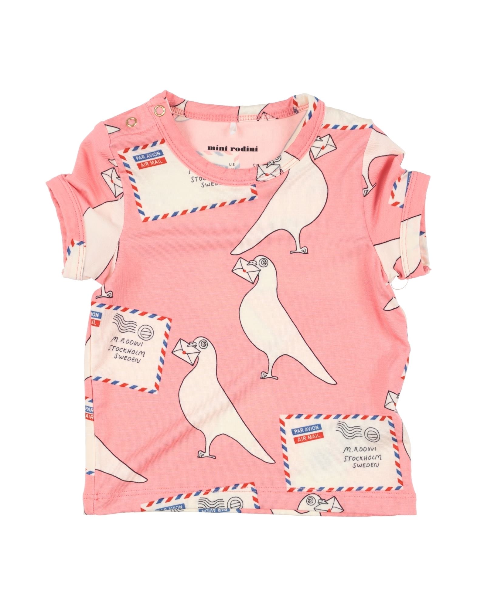 MINI RODINI T-shirts Kinder Rosa von MINI RODINI