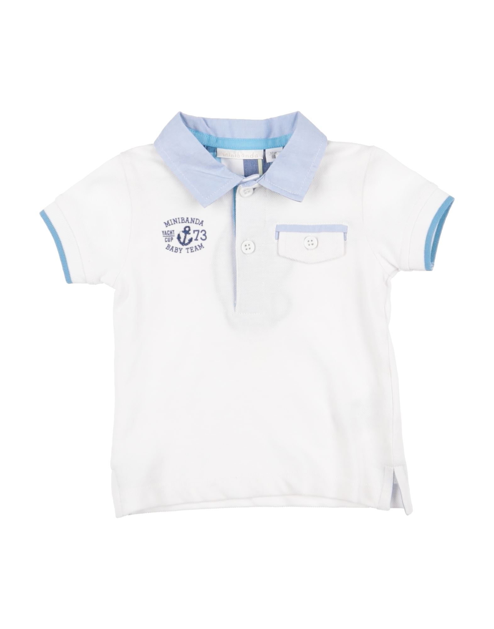 MINIBANDA by SARABANDA Poloshirt Kinder Weiß von MINIBANDA by SARABANDA