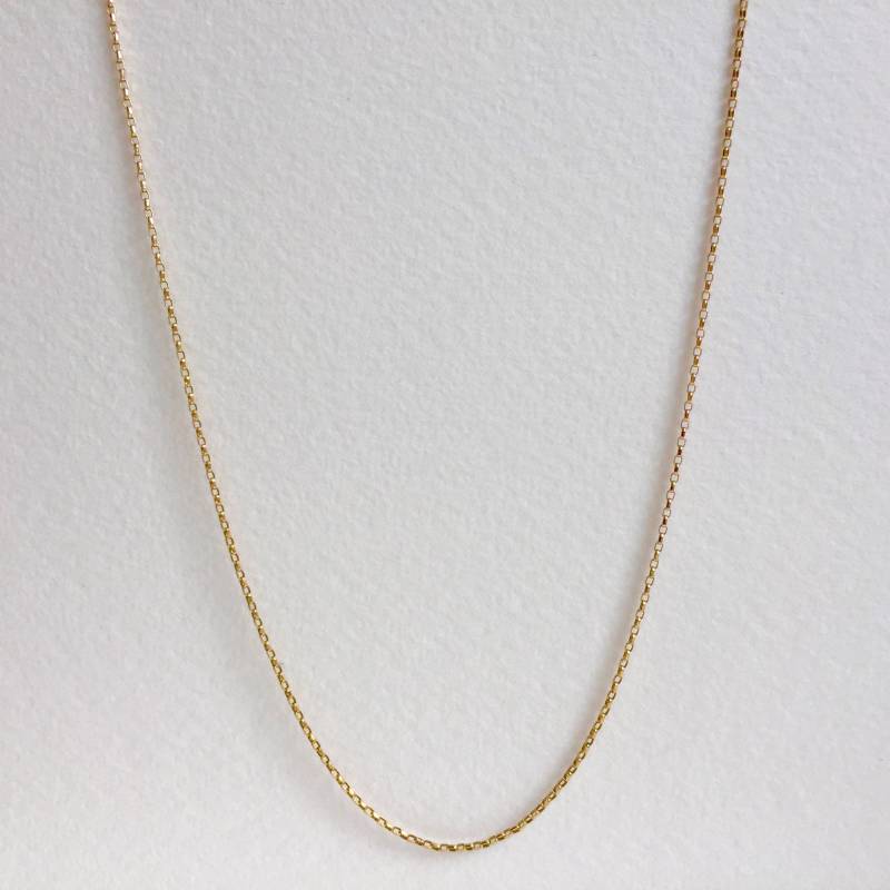 9 Karat Gold Erbsketten Halskette Rolo Kette 9 Karat Gold Erbsketten Halskette Rolo Kette von MINIMAJewellery