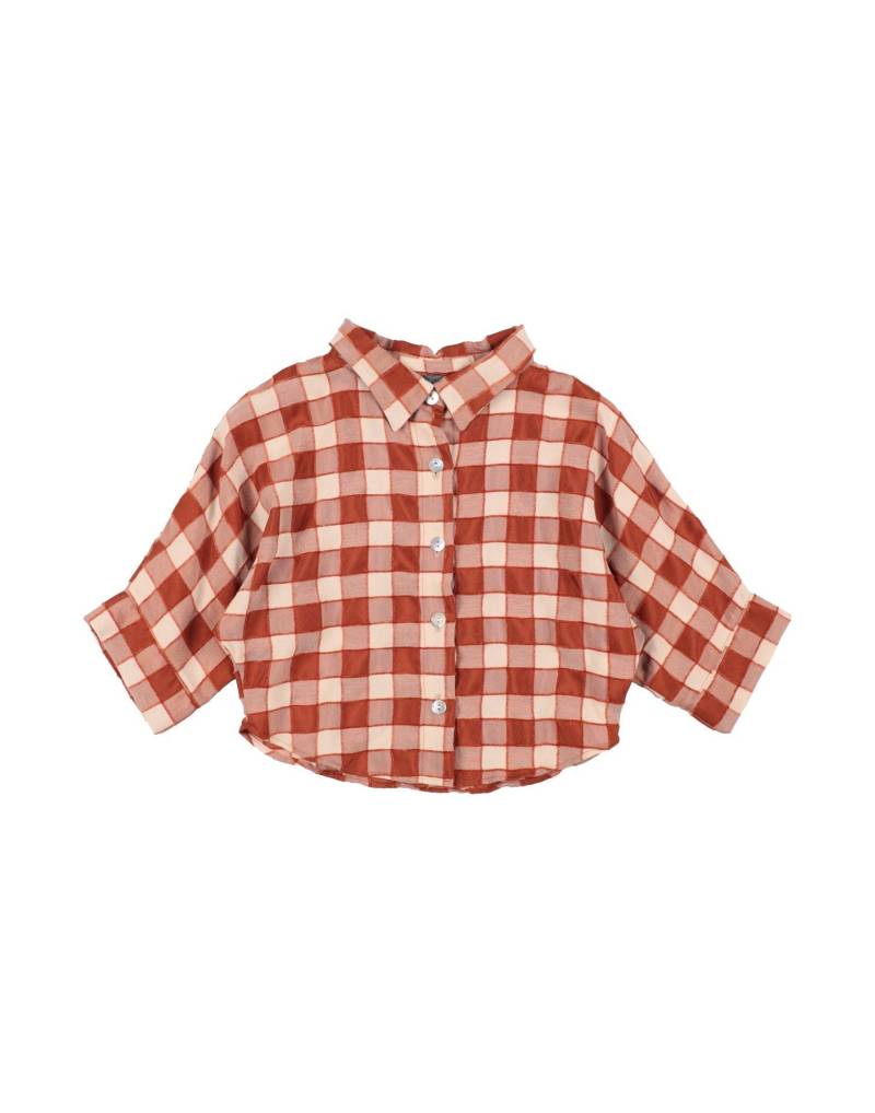 MINIMU' Hemd Kinder Rostrot von MINIMU'