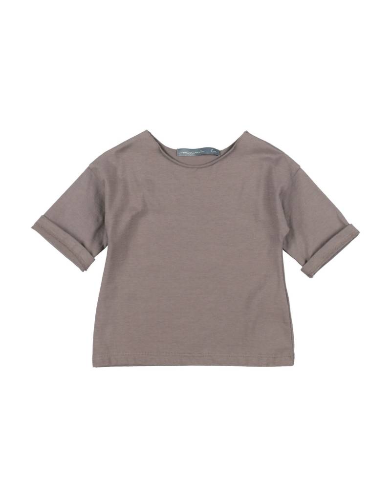 MINIMU' T-shirts Kinder Maulwurfsgrau von MINIMU'