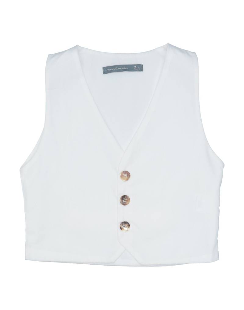 MINIMU' Couture-weste Kinder Weiß von MINIMU'