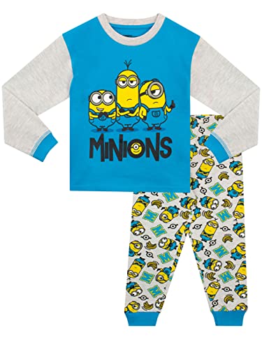 MINIONS Jungen Schlafanzug Mehrfarbig 122 von MINIONS