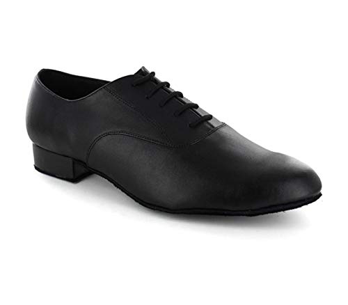 MINITOO Herren Standard Latin Ballsaal Tanzschuhe Schwarz EU 45 von MINITOO