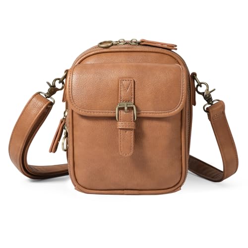 MINKARS Diebstahlsichere Umhängetasche, Reise-Geldbörse mit integrierter Brieftasche, Braun MINKARS Diebstahlsichere Umhängetasche, Reise-Geldbörse mit integrierter Brieftasche, Braun von MINKARS
